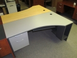 IOF PC46636CPU/LBF DESK - SS/CHARCOAL