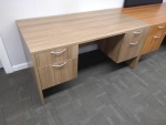 IOF SP6030D/BFBF DESK - NUTMEG