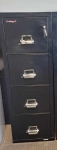 PRE-OWNED 4-DRAWER FIREKING FP VERTICAL FILE