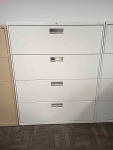 PRE-OWNED HON 4-DRAWER LATERAL FILE