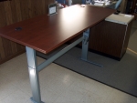 CUSTOM ELECTRIC HEIGHT ADJUSTABLE WORKSTATION/TABLE