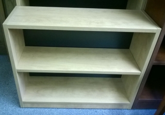 IOF CUSTOM C25582 2-SHELF BOOKCASE