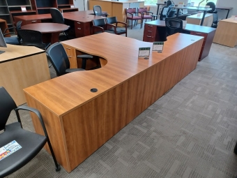 IOF SP7272R WAVE WORKSTATION CAPPUCCINO CHERRY