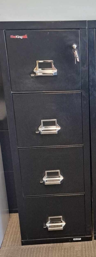 PRE-OWNED 4-DRAWER FIREKING FP VERTICAL FILE