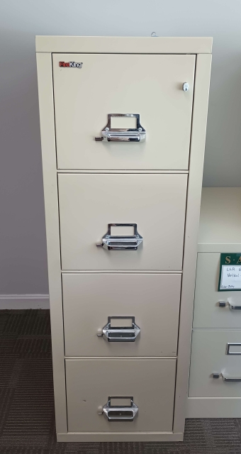 PRE-OWNED FIREKING FIREPROOF FILING CABINET