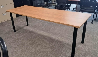 CLOSEOUT AIS 30X84 TABLE - BRAZILWOOD