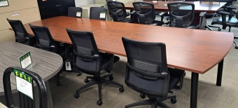 PRE-OWNED IOF 48X144 CONFERENCE TABLE 