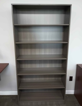 LORELL 72" BOOKCASE WEATHERED CHARCOAL