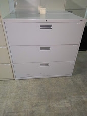 HON 693LQ 3-DRAWER LATERAL FILE