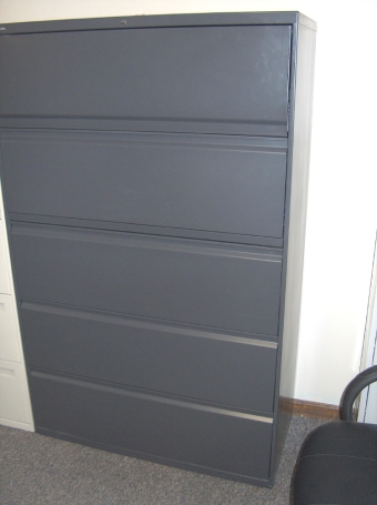 HON 895LS 5-DRAWER LATERAL FILE
