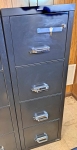 PRE-OWNED 4-DRAWER FIREPROOF VERTICAL FILE