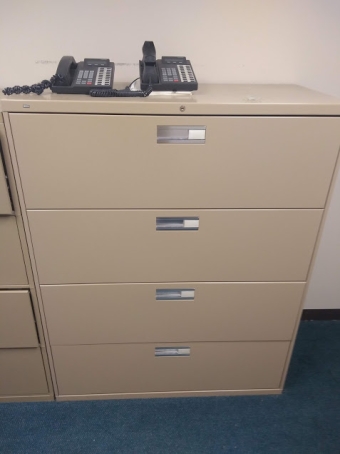 PRE-OWNED HON 694LL 4-DRAWER LATERAL FILE
