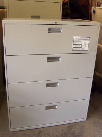 PRE-OWNED HON 694LQ 4-DRAWER LATERAL FILE