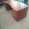 IOF 36 x 72 BOWFRONT EXECUTIVE DESK (Image 2)