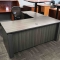 LLR 29 1/2X71 ADJUSTABLE HEIGHT WORKSTATION WITH RETURN - WEATHERED CHARCOAL (Image 2)