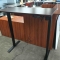 PRE-OWNED IOF ELECTRIC HEIGHT DESK MAHOGANY 24 (Image 2)