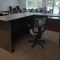 CUSTOM WRAP AROUND ELECTRIC HEIGHT DESK (Image 4)