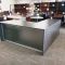 L SHAPE NAPA DESK SLATE GREY LEFT RETURN (Image 1)