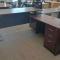 LLR 29 1/2X71 ADJUSTABLE HEIGHT WORKSTATION WITH RETURN - MAHOGANY (Image 4)