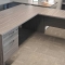 OSP 71X78 "LODI" L-SHAPED DESK - SLATE GRAY (Image 1)