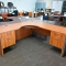 NEW IOF 72X72 WAVE DESK WITH SLIGHT IMPERFECTIONS (Image 1)