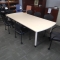 IOF 96X42 ARC END CONFERENCE TABLE - DUNE (Image 2)